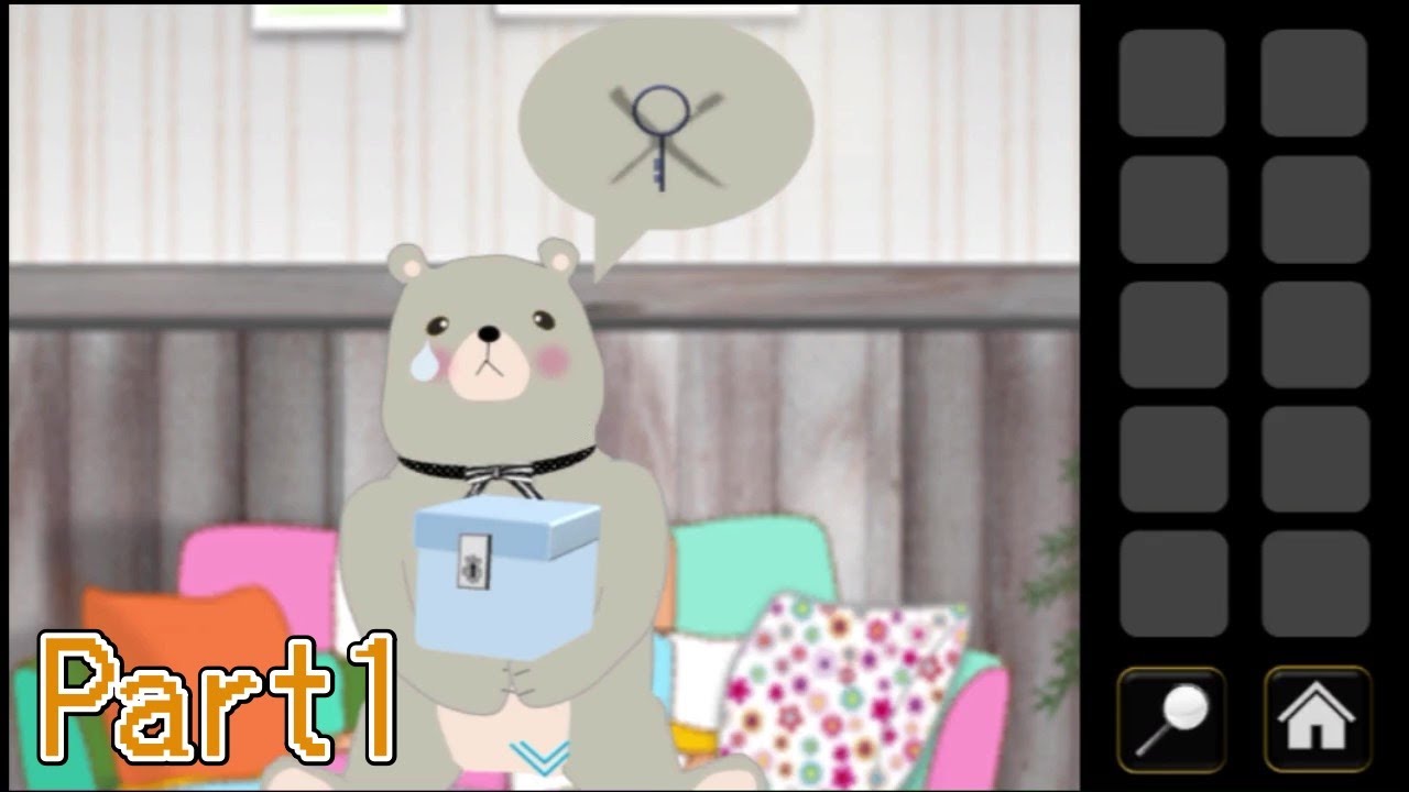 森のくまさん】くまを助けつつ脱出を目指すゲーム#1 - YouTube