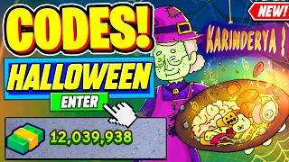 ⚠️New⚠️ ALL WORKING HALLOWEEN UPDATE CODES For Karinderya 2026 - Roblox Karinderya Codes 2026