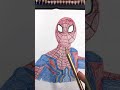 Drawing SPIDER MAN From 0 To 100 