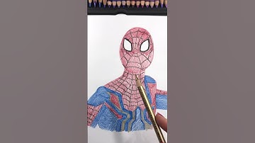 Drawing SPIDER-MAN From 0% to 100%