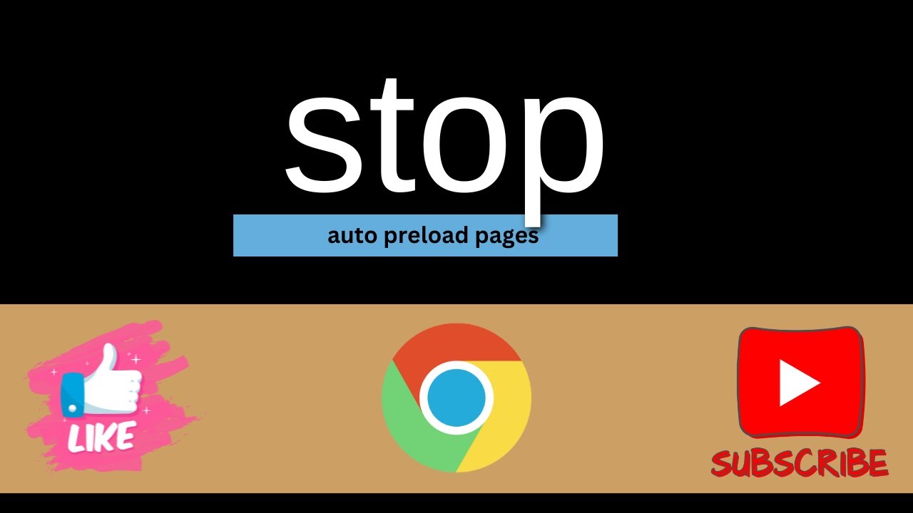 How To Stop Automatic Preload Pages In Google Chrome On Mobile | Disable Preload Pages In Chrome