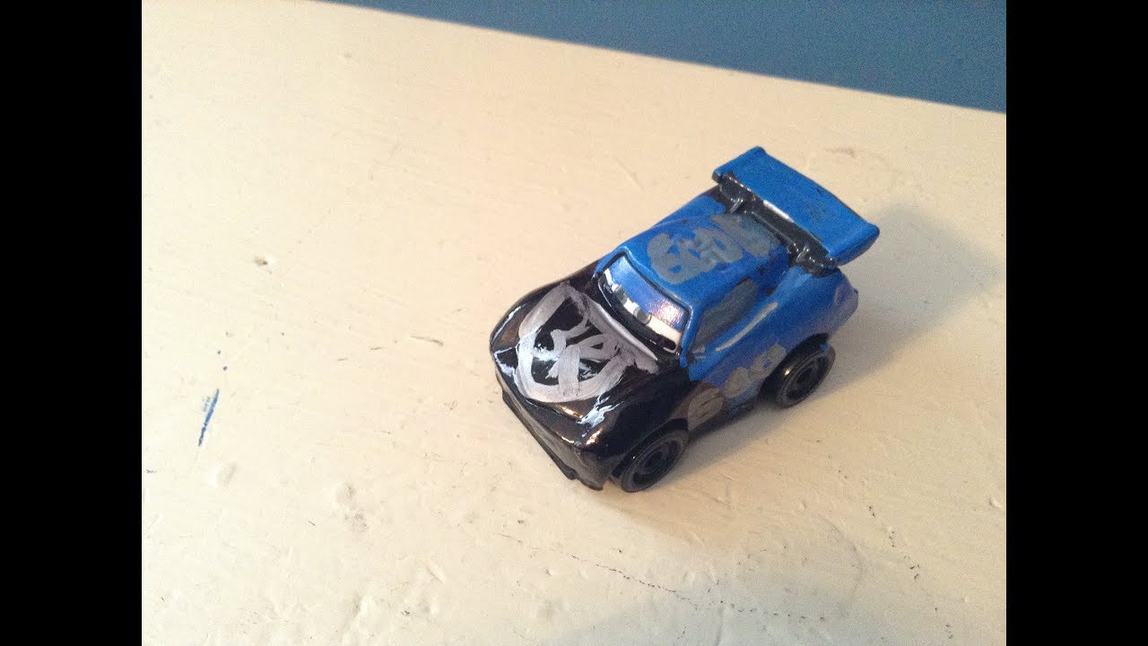 Disney Cars Mini Racers Tyl3r custom Review - YouTube