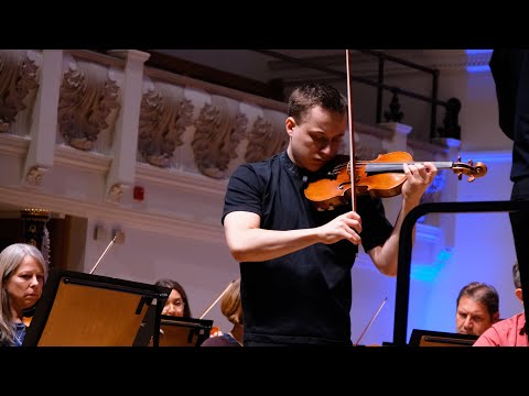 Johan Dalene plays Tchaikovsky's Violin Concerto