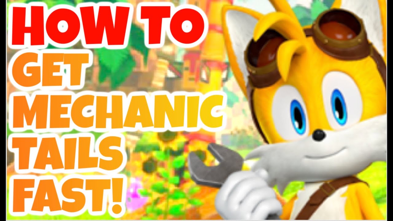 MECHANIC TAILS is the new Sonic Speed Simulator skin? #SonicHub #Sonic