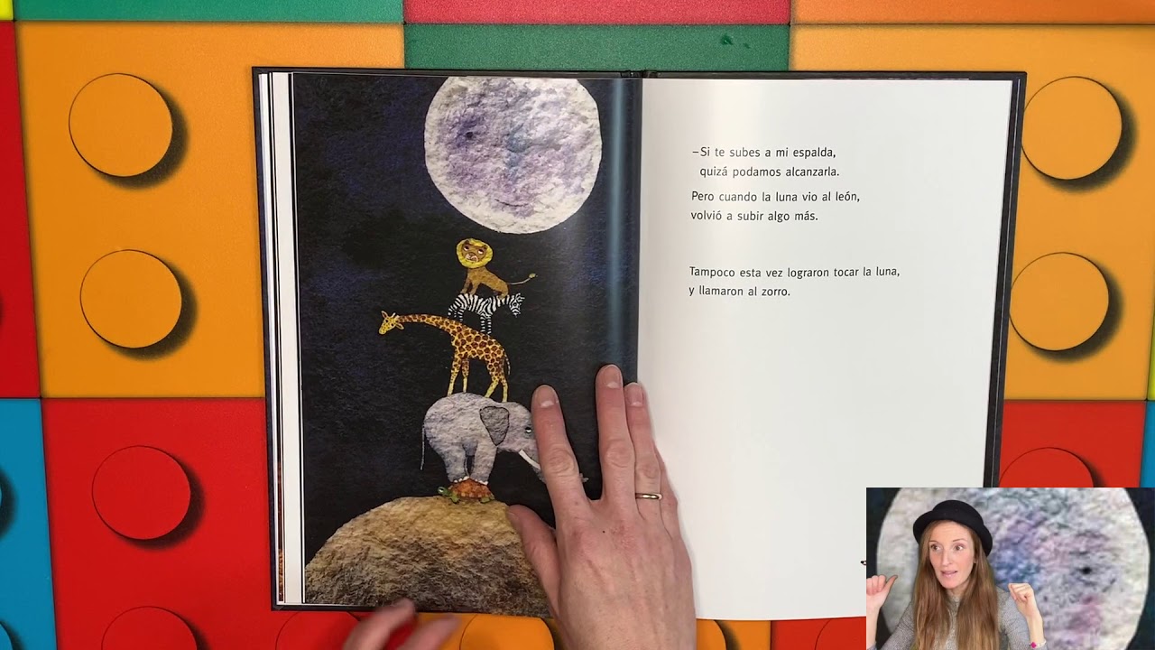 Cuentos infantiles en español : ¿A qué sabe la luna? libro infantil en español