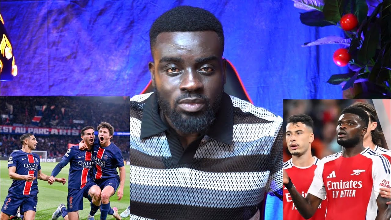 PSG shows full control over Arsenal and Thomas Partey to progress to the finals