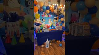 Bluey Birthday Party Idea 2023!!! #shorts #bluey #birthdayparty #partydecorations #party