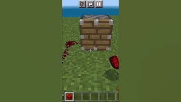 Minecraft How to make a useless machine |#minecraft #viral #shorts