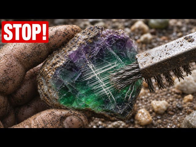 If You Clean Rocks Like This, You Are Destroying Their Value: 5