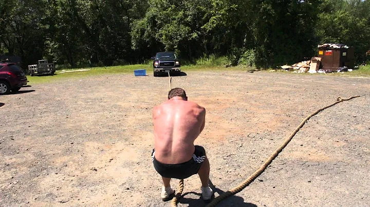 Incline Truck Pull - Strongman Training - Brad And...