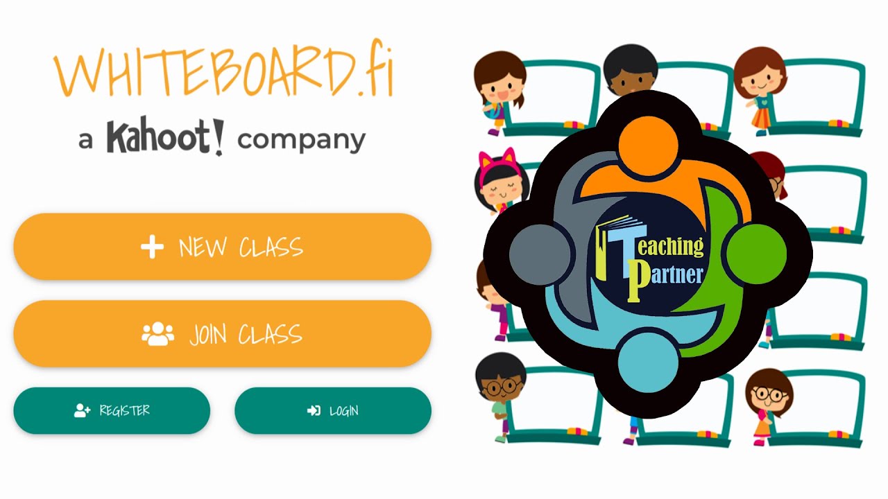 Virtual whiteboard for students Collaborative tools for teachers