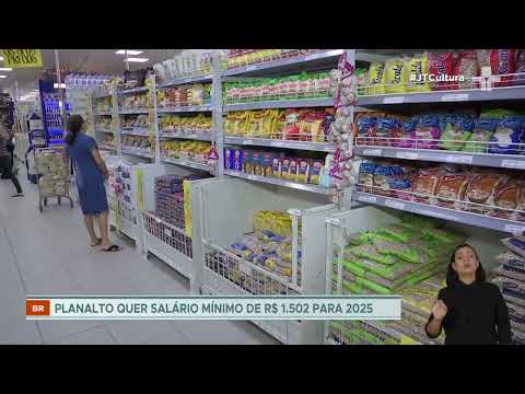 Governo Lula prevê salário mínimo de R$ 1.502 em 2025
