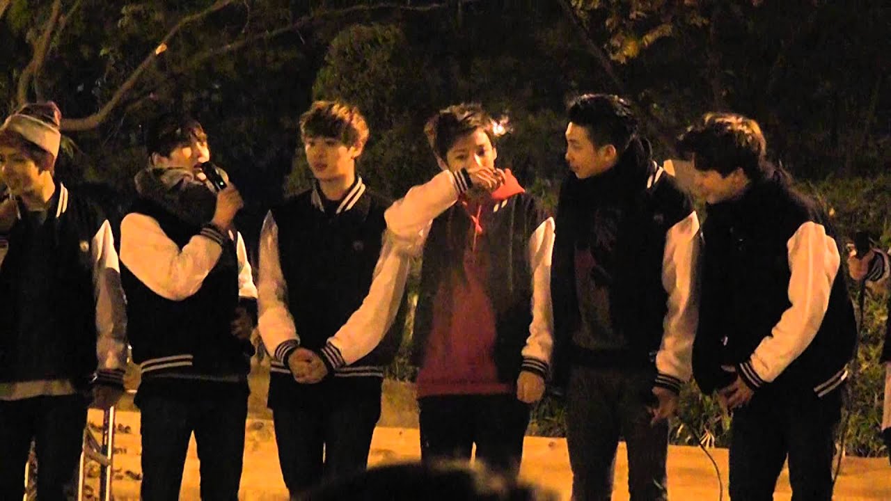 BTS】2013.11.17 防弾少年団 バンタン少年団~公園ペンミ7 - YouTube