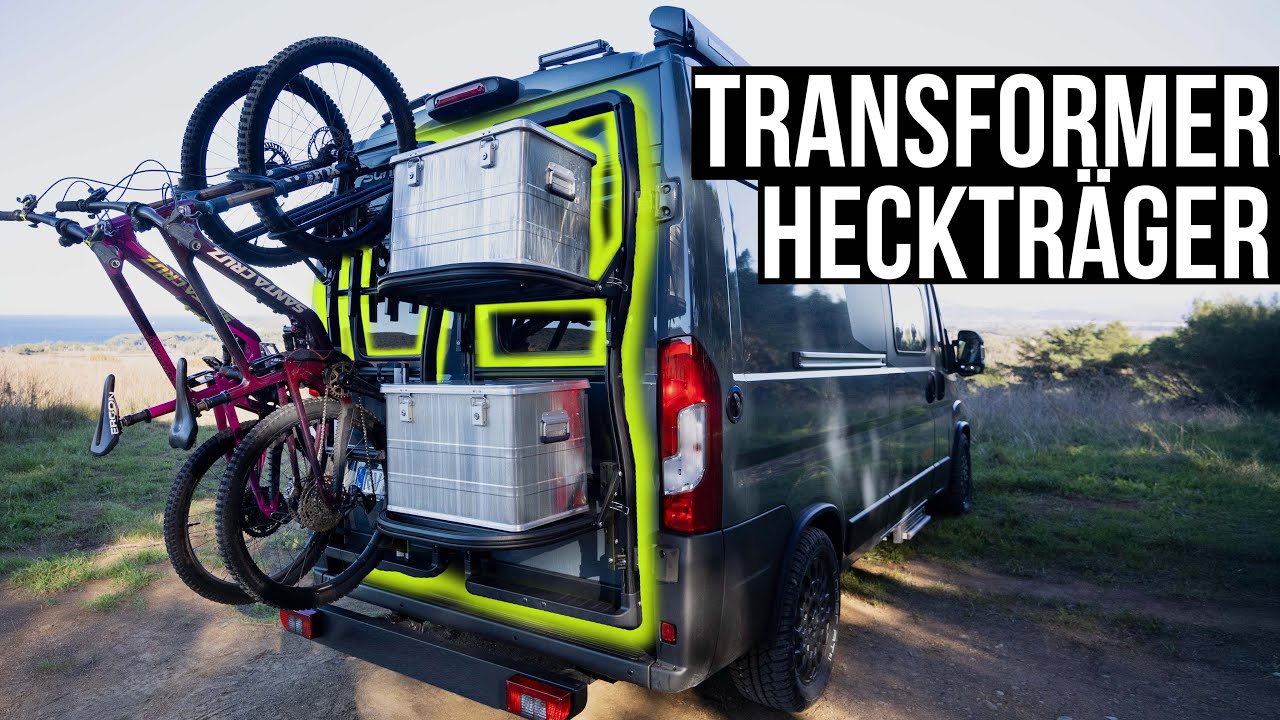 Nur ein FAHRRADTRÄGER? Das ultimative BACKRACK für Camper Vans | Kitt vorgestellt | Jasper Jauch