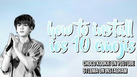 How to Install ios 10.2 emojis ♡ android only! NO ROOT NEEDED