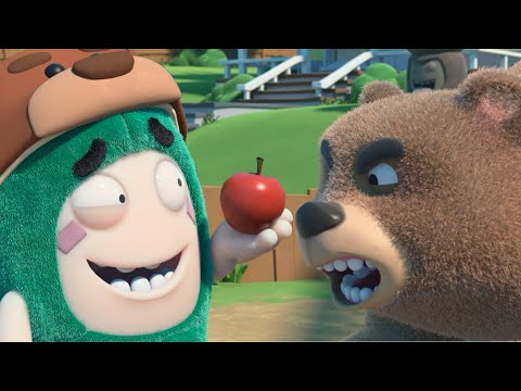Hibernate and Seek 🍎🐻 | Oddbods | Funny Slapstick Cartoons for Kids