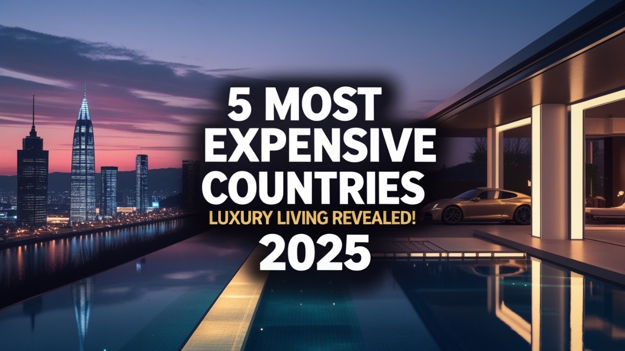 5 Most Expensive Countries to Live in 2025 | Luxury Living Revealed!