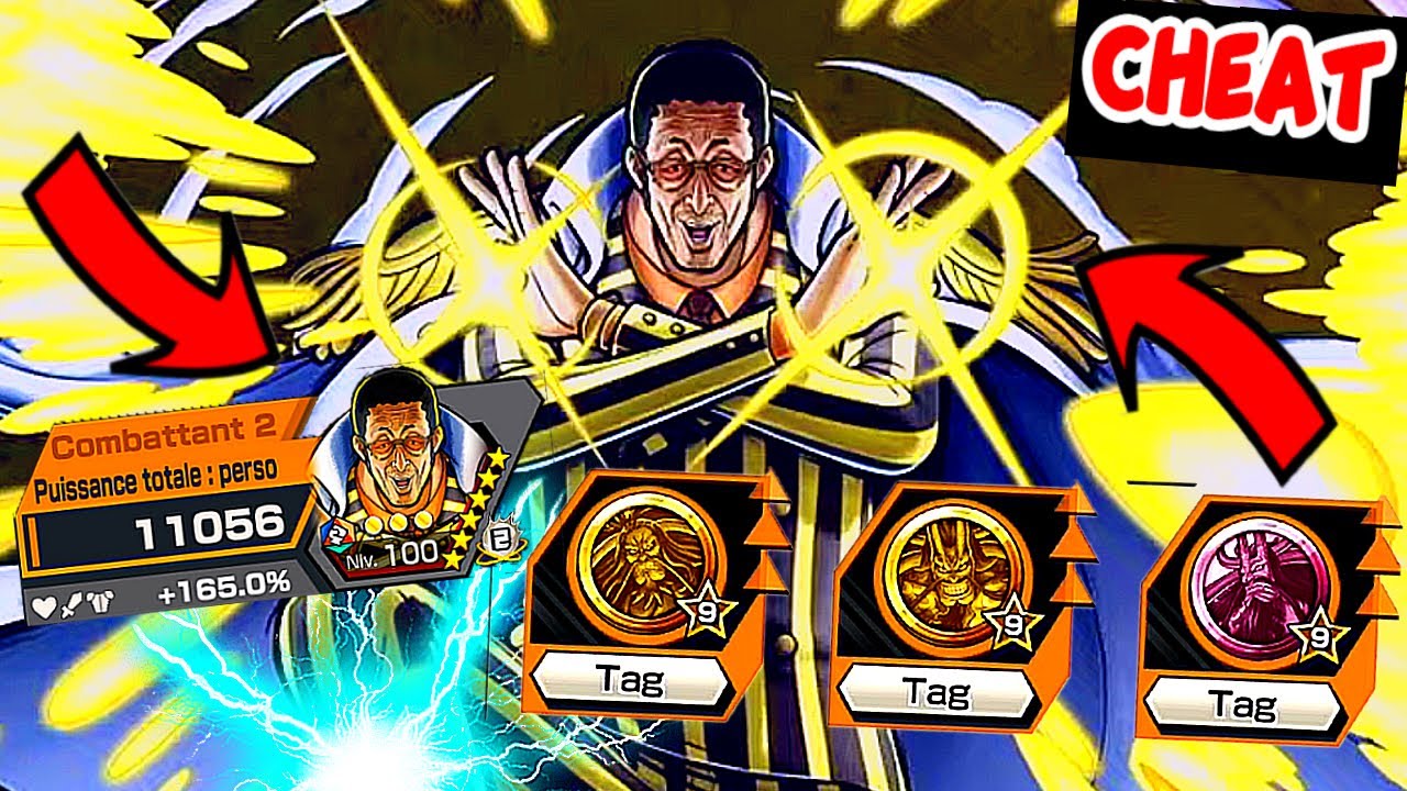 MEILLEUR SET DE PIÈCE Kizaru et GAMEPLAY MYTEUX (j'ai sauvé l'honneur) One Piece Bounty Rush - OPBR