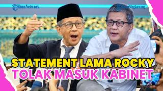 ®️🔴 STATEMENT LAMA ROCKY GERUNG DIKULITI❗USAI JADI WANTIMPRES: KALAU TAWARAN ITU DATANG AKAN MENOLAK