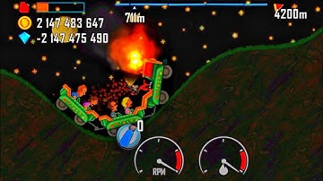 hill climb racing - kiddie express on night 🌃 | android iOS gameplay  #516 Mrmai Gaming