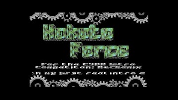 Hokuto Force - HF Intro Mechanix | C64 Intro