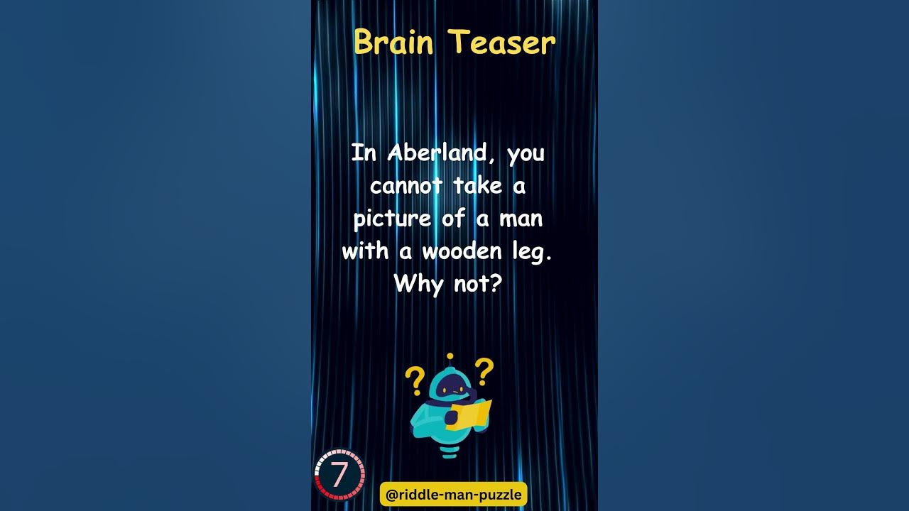 The Ultimate Brain Teaser and Riddle Challenge Quiz Puzzle