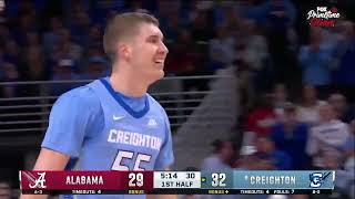 Creighton Men's Basketball vs Alabama Highlights 12-16-2023