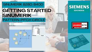Famous SIEMENS SINUMERIK 828D | 840D  | SHOPMILL | Getting Started | POSITION PATTERN - PITCH  | TUTORIALS Wealth