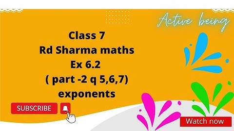 class 7th maths| ex 6.2 rd Sharma class 7// part-2 question no 5/6/7 //chapter 6 class 7 maths