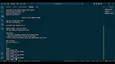 Digital Paisa – Complete C++ Banking System Project |Features Explained without OOP for beginner