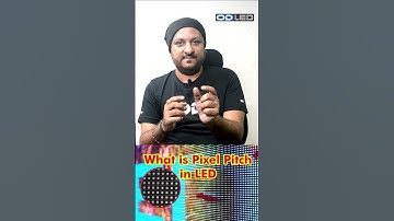 What is pixel pitch in LED video wall?#shorts #trending #led #ledwall #ledvideowall