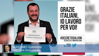 Decreto Sicurezza, Giannini: "Sarà una fabbrica di nuovi clandestini"