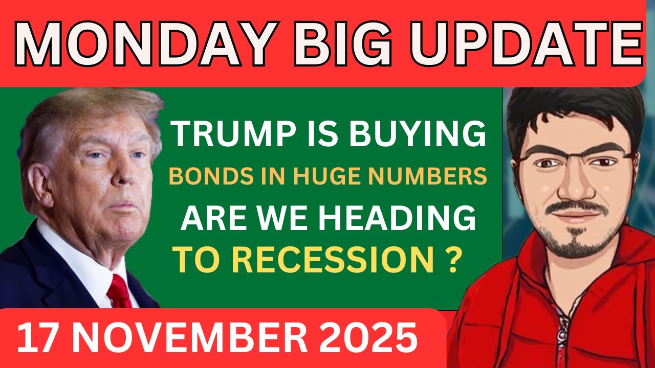 Nifty & Bank nifty prediction for tomorrow for monday | Trump Buying BONDS in BIG Numbers