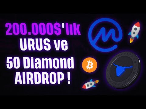 200K Dolarlık $URUS ve 50 Diamond / CoinMarketCap &amp; Aurox (URUS) AİRDROP!!