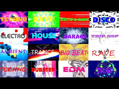 ELECTRONIC MUSIC GENRES : 90s EDITION ☼