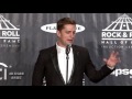 ROB THOMAS TALKS PETER CETERA, CHICAGO ROCK HALL INDUCTION BACKSTAGE
