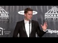 ROB THOMAS TALKS PETER CETERA, CHICAGO ROCK HALL INDUCTION BACKSTAGE