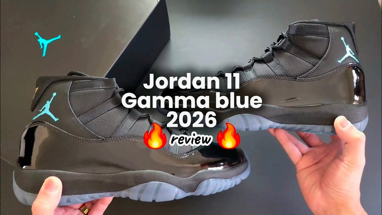 Jordan 11 Gamma Blue 2026 | quick review | I gotta have this great pair doubled up🔥🔥🔥