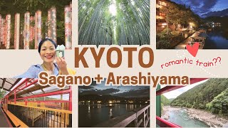 Sagano Romantic Train 🚂 Bamboo Forest🎋Togetsukyo Bridge | What to see and do in Kyoto? 🇯🇵