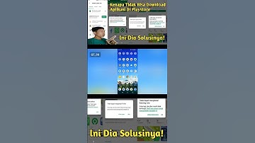 kenapa Tidak Bisa Download Aplikasi Di Playstore ke-4 #shorts