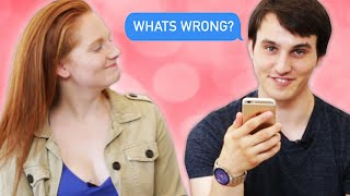 Couples Read Their Fights Over Text