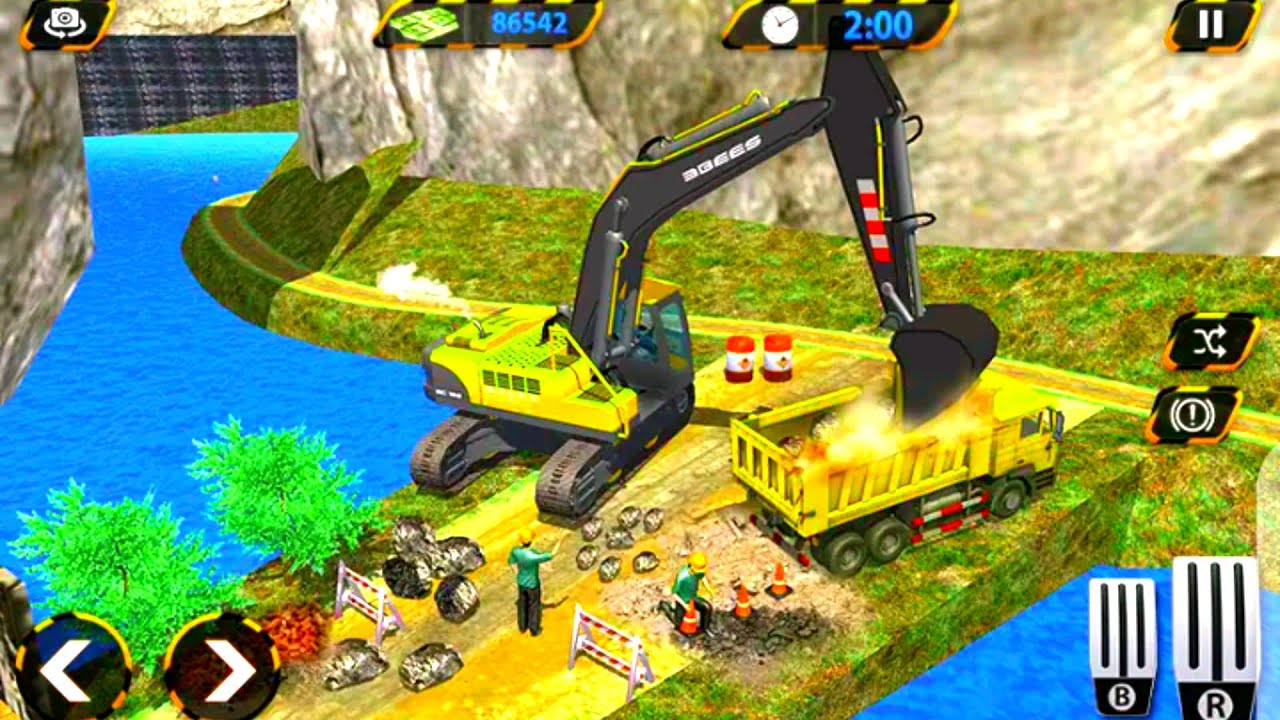 Mega Tunnel Construction Simulator - Gameplay Android , IOS