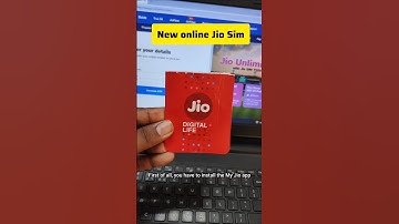 Jio Sim Free Home delivery | new jio sim order online #shorts