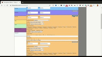 Fidus Writer 3.7 tutorial: How to create document templates
