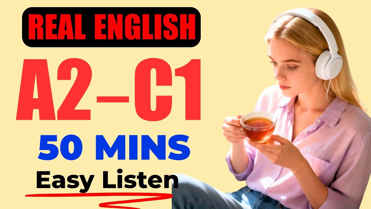 How to Understand Fast English Naturally | Learn English With Easy Podcast (Beginners A2 B2 C1)
