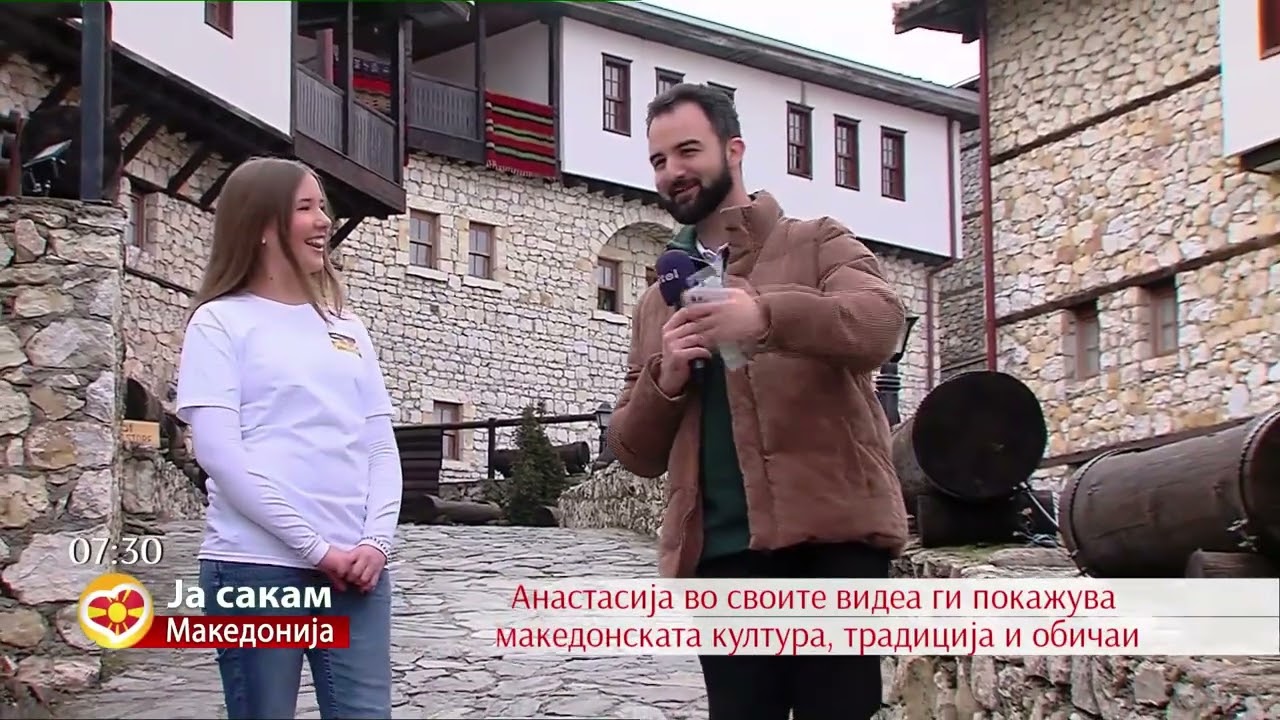 Анастасија Анастасова-13 годишно девојче живее во Германија и ја промовира Македонија на соц.мрежи