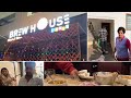 बहन के घर गए शादी का कार्ड देने/रात को Brew house में पार्टी #vlogs #vlog #dailyvlog #vlogger