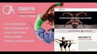 Dancing School - HTML Template | Themeforest Website Templates and Themes