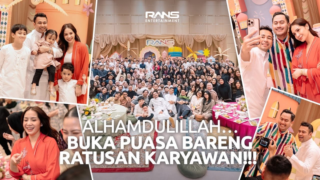 BUKBER RANS HEBOH ADA KING NASSAR!!! NAGITA SAMPE TERSIPU MALU!!!
