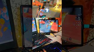 Pc❌mini mobile setup✅Free Fire Gaming Keyboard⌨️🖱📱Mix Pro Geek Gamer #freefire #keyboard #geekgamer